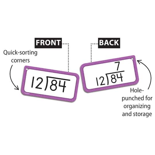 Edupress™ Division All Facts 0-12 Flash Cards